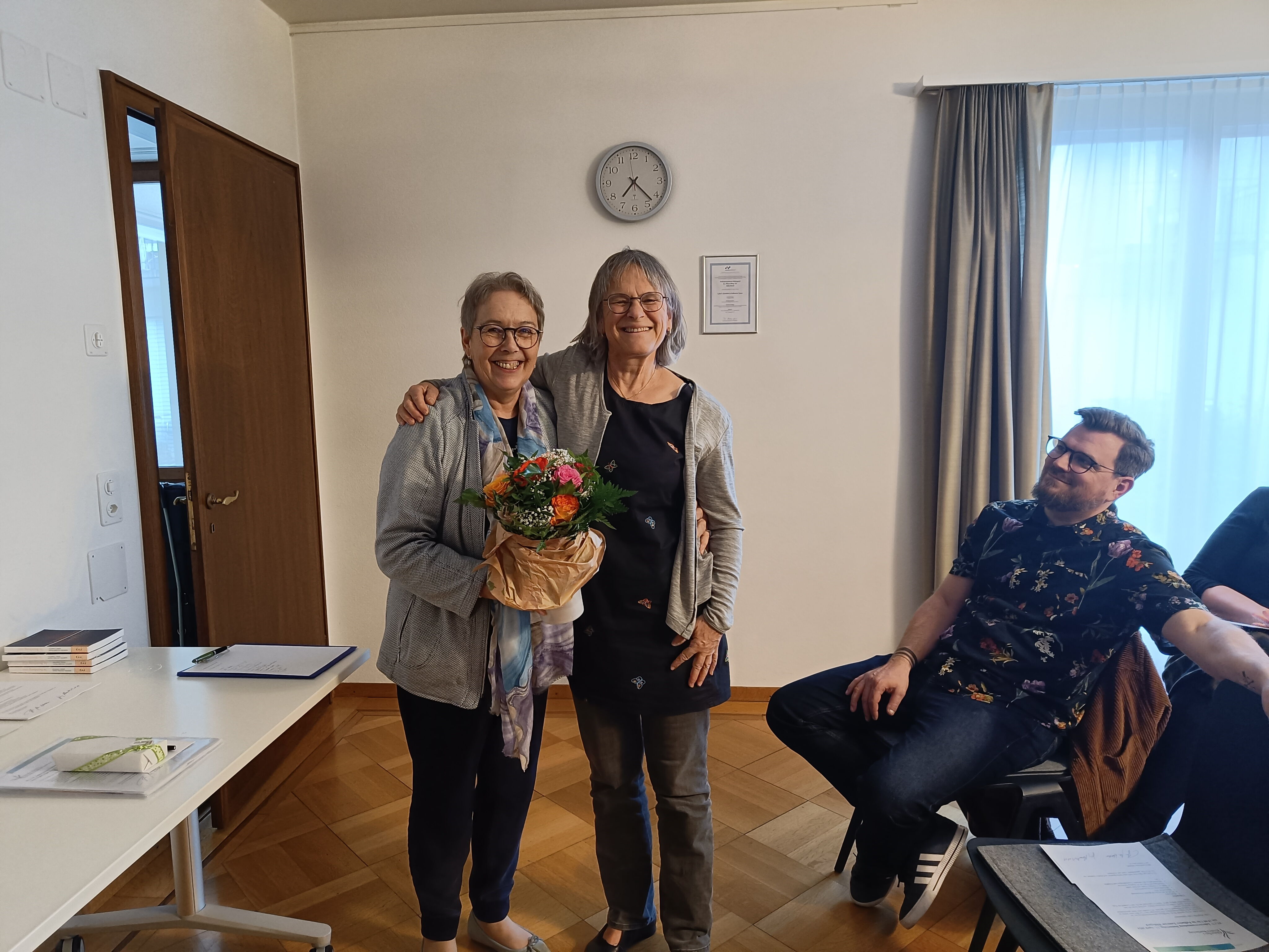 Abschied Heidi Soder an der Mitgliederversammlung PCCV 2024